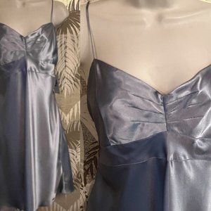 Vera Wang Blue-Silver Chemise XL (NWT)